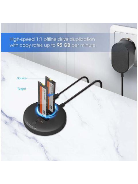 MANHATTAN GABINETE DE DISCO DURO 130752 M.2 M.2 USB-C 2.0 - Imagen 5