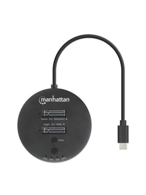 MANHATTAN GABINETE DE DISCO DURO 130752 M.2 M.2 USB-C 2.0 - Imagen 6
