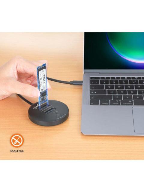 MANHATTAN GABINETE DE DISCO DURO 130752 M.2 M.2 USB-C 2.0 - Imagen 7