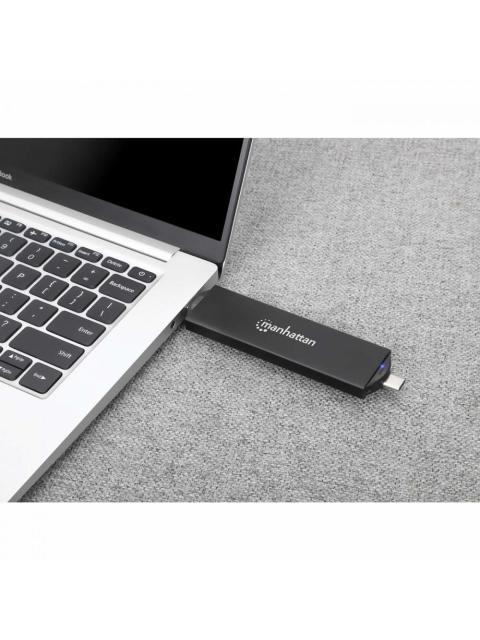 MANHATTAN GABINETE DE SSD M.2 USB-A-USB-C NEGRO - Imagen 9