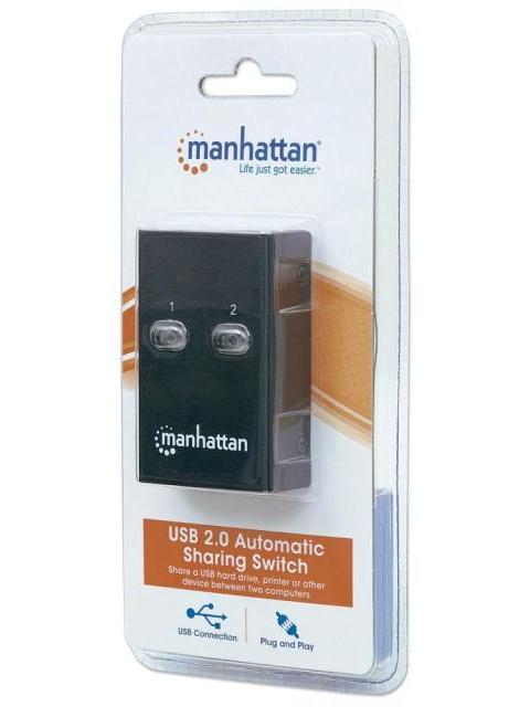 MANHATTAN HI-SPEED SWITCH USB 2.0 162005 2 PUERTOS - Imagen 7