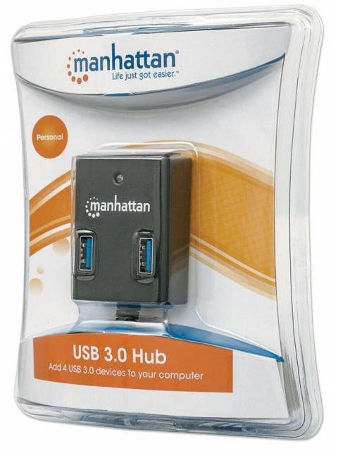MANHATTAN HUB USB 3.0 DE SUPERVELOCIDAD 4X USB A 5000 MBIT-S - SIN FUENTE - Imagen 6