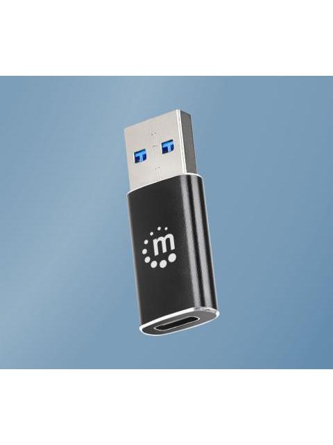 MANHATTAN HUB USB-A MACHO 1X USB-C 5 GBIT-S NEGRO - Imagen 7