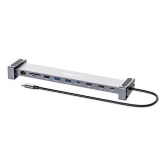 MANHATTAN HUB USB-C - DISPLAYPORT HDMI USB-A 3.0 USB-C 5 GBIT-S