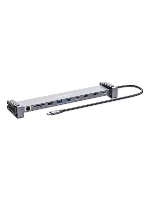 MANHATTAN HUB USB-C - DISPLAYPORT HDMI USB-A 3.0 USB-C 5 GBIT-S - Imagen 2