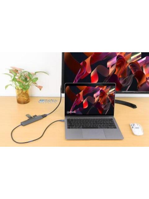 MANHATTAN HUB USB-C - HDMI USB-A 2.0 USB-C 5 GBIT-S - Imagen 5