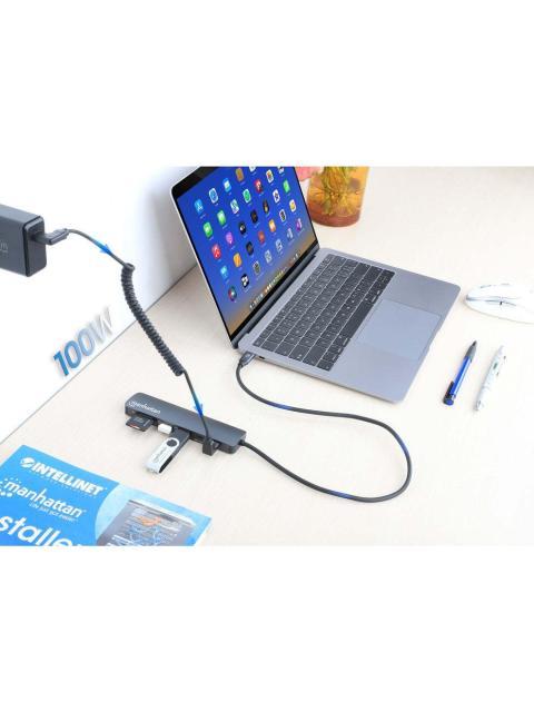 MANHATTAN HUB USB-C - HDMI USB-A 2.0 USB-C 5 GBIT-S - Imagen 8