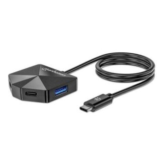 MANHATTAN HUB USB-C - USB-A 3.2 USB-C 5 GBIT-S