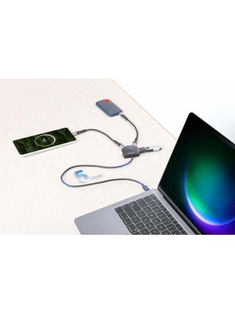 MANHATTAN HUB USB-C - USB-A 3.2 USB-C 5 GBIT-S - Imagen 4