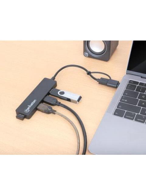 MANHATTAN HUB USB-C-USB-A - USB-A 3.1 5 GBIT-S - Imagen 6