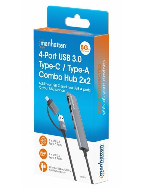 MANHATTAN HUB USB-C-USB-A - USB-A 3.1 USB-C 5 GBIT-S - Imagen 7