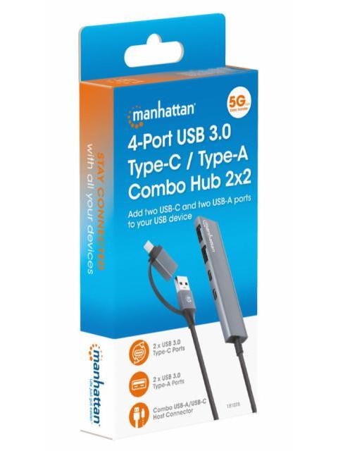 MANHATTAN HUB USB-C-USB-A - USB-A 3.1 USB-C 5 GBIT-S - Imagen 8