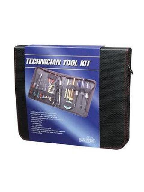 MANHATTAN KIT DE HERRAMIENTAS 530071 PARA COMPUTADORAS Y REPARACIONES EN GENERAL 17 PIEZAS - Imagen 2