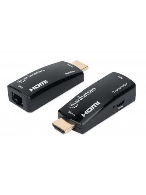 MANHATTAN KIT EXTENSOR DE VIDEO HDMI POR CABLE CAT5-6 HASTA 60 METROS - Imagen 2