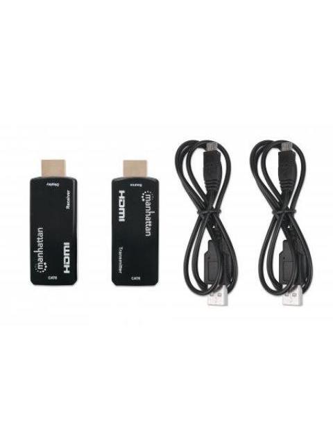 MANHATTAN KIT EXTENSOR DE VIDEO HDMI POR CABLE CAT5-6 HASTA 60 METROS - Imagen 5