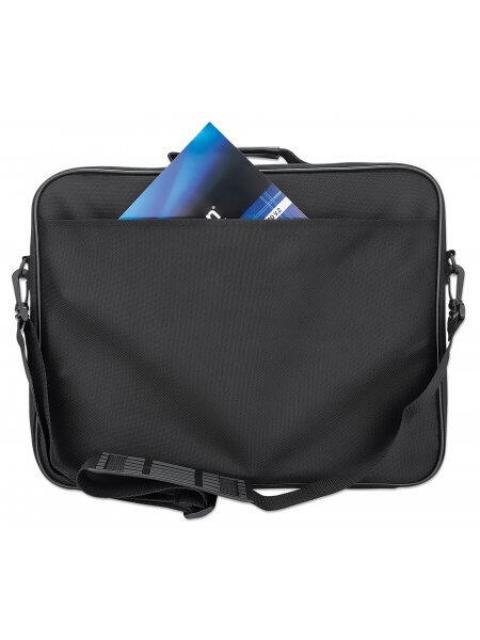 MANHATTAN MALETIN DE POLIESTER CAMBRIDGE CLAMSHELL PARA LAPTOP 15.6 NEGRO - Imagen 5