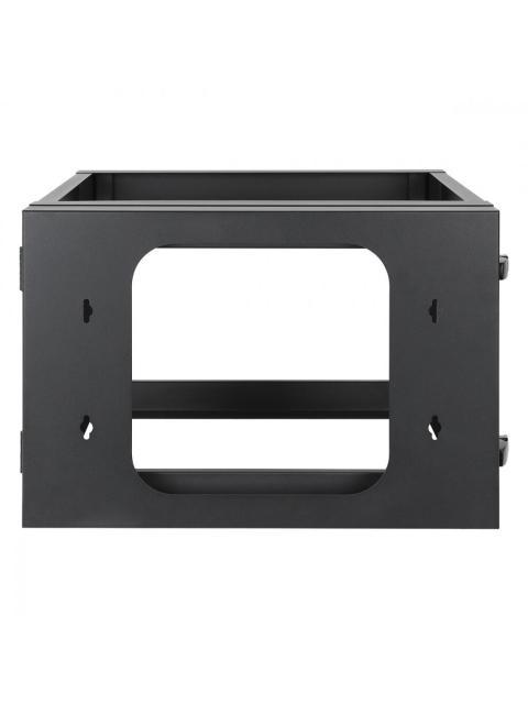 MANHATTAN RACK ABIERTO 19 PARA MONTAJE EN PARED HASTA 40KG 6U NEGRO - Imagen 3