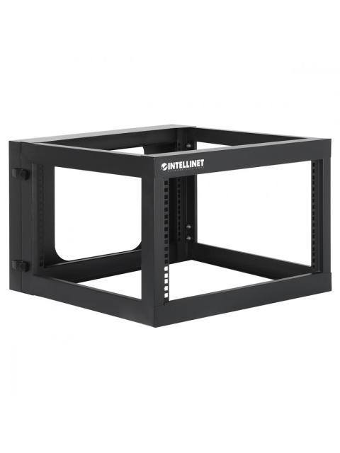 MANHATTAN RACK ABIERTO 19 PARA MONTAJE EN PARED HASTA 40KG 6U NEGRO - Imagen 6