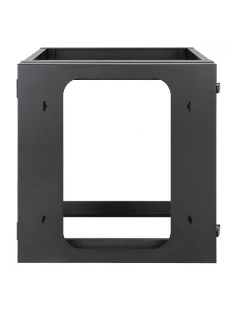 MANHATTAN RACK ABIERTO 19 PARA MONTAJE EN PARED HASTA 40KG 9U NEGRO - Imagen 3