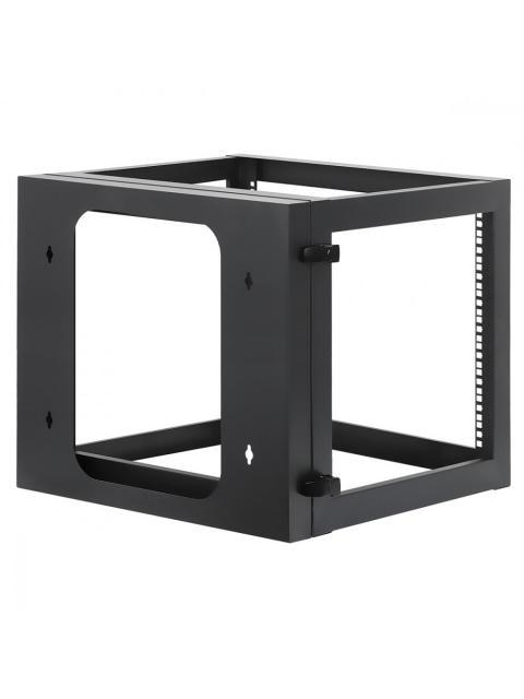 MANHATTAN RACK ABIERTO 19 PARA MONTAJE EN PARED HASTA 40KG 9U NEGRO - Imagen 4
