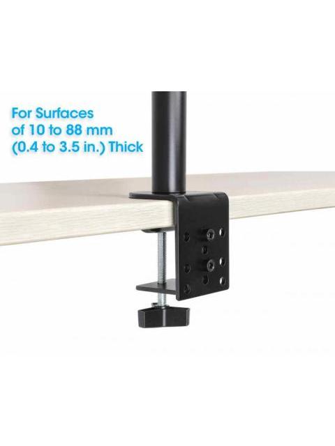 MANHATTAN SOPORTE 462136 PARA ESCRITORIO COMBINADO CON BRAZO PARA MONITOR Y SOPORTE PARA LAPTOP 13 A 32 HASTA 8 KG NEGRO - Imagen 9