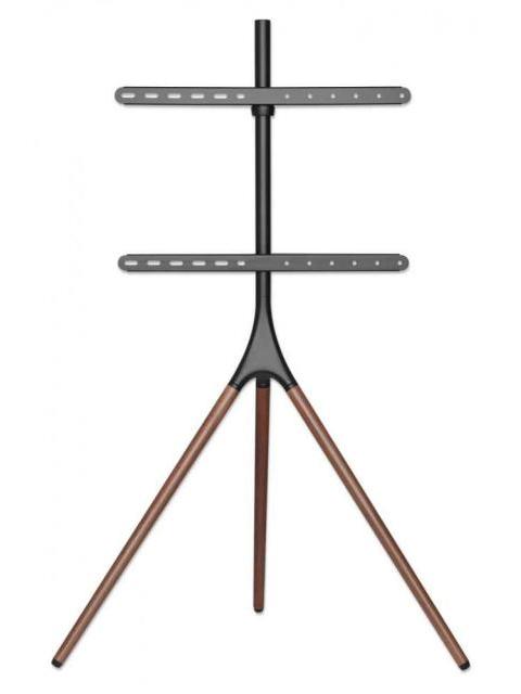 MANHATTAN SOPORTE CON TRIPODE PARA MONITOR 45 - 65 HASTA 32KG AZUL-CAFE - Imagen 3