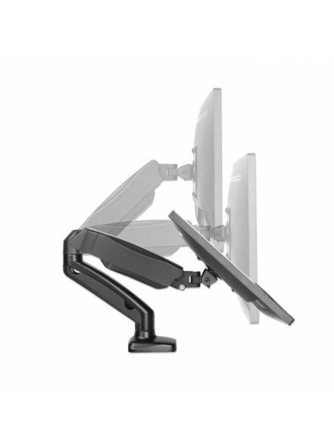 MANHATTAN SOPORTE DE ESCRITORIO PARA MONITOR 17 - 32 HASTA 9KG NEGRO - Imagen 4