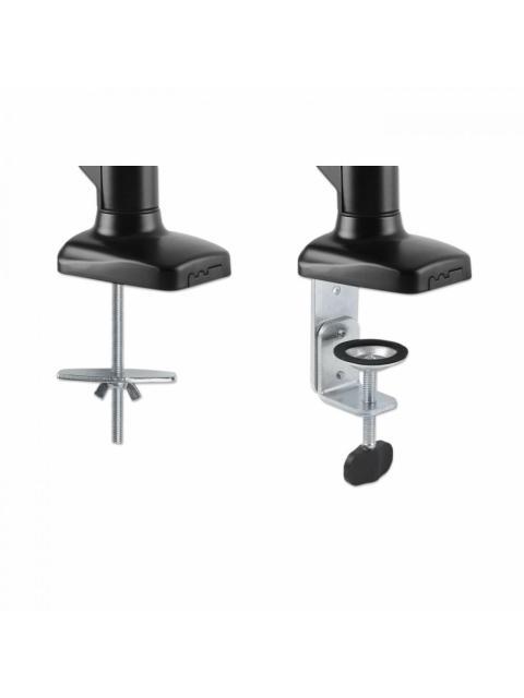 MANHATTAN SOPORTE DE ESCRITORIO PARA MONITOR 17 - 32 HASTA 9KG NEGRO - Imagen 9
