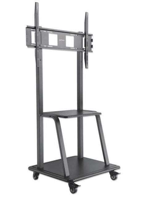 MANHATTAN SOPORTE DE PISO PARA PANTALLA 37 - 100 HASTA 150KG NEGRO - Imagen 3