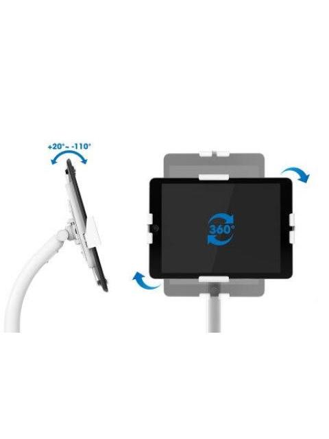 MANHATTAN SOPORTE DE PISO PARA TABLET 406345 7.9 - 11 BLANCO - Imagen 7