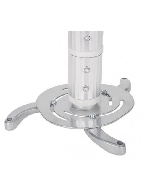 MANHATTAN SOPORTE DE TECHO PARA PROYECTOR 30-37CM HASTA 15KGS PLATA - Imagen 3