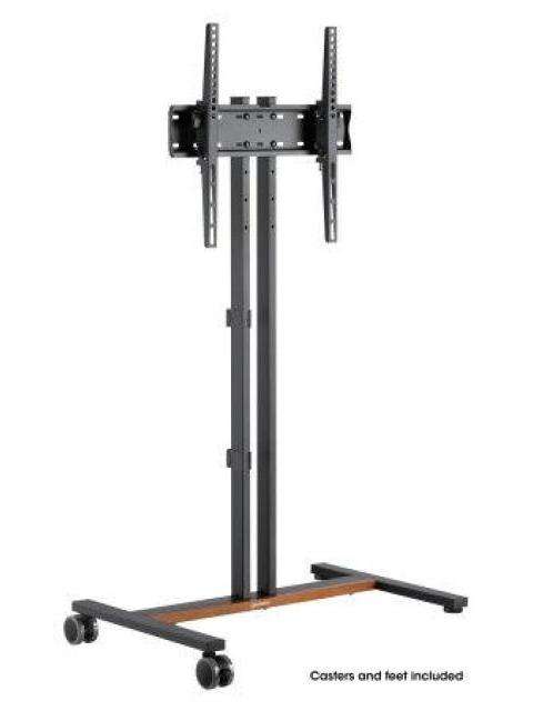 MANHATTAN SOPORTE MOVIL DE PISO 462068 PARA PANTALLA 34 - 55 HASTA 35KG NEGRO - Imagen 3