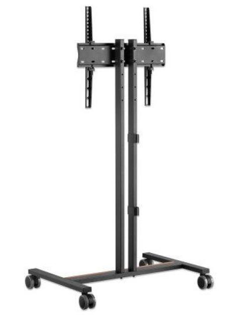 MANHATTAN SOPORTE MOVIL DE PISO 462068 PARA PANTALLA 34 - 55 HASTA 35KG NEGRO - Imagen 4