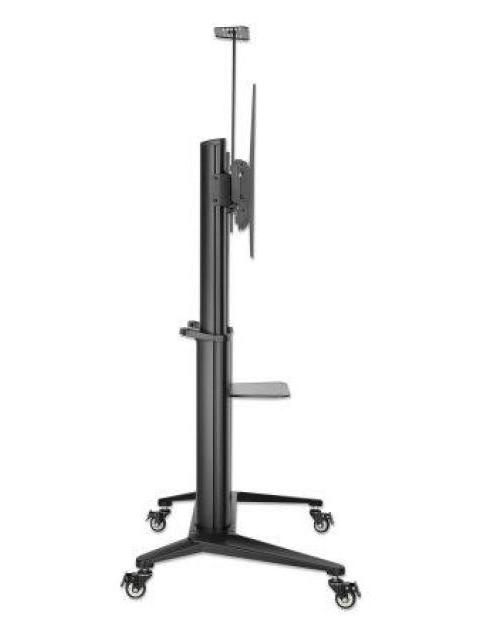 MANHATTAN SOPORTE MOVIL DE PISO 462341 PARA PANTALLA 70 - 120 HASTA 140KG NEGRO - Imagen 2