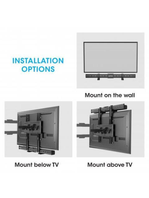 MANHATTAN SOPORTE PARA BARRA DE SONIDO 461849 HASTA 15KG NEGRO - Imagen 6
