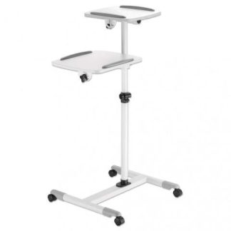 MANHATTAN SOPORTE TIPO CARRO PARA PROYECTOR 461726 HASTA 10KG BLANCO
