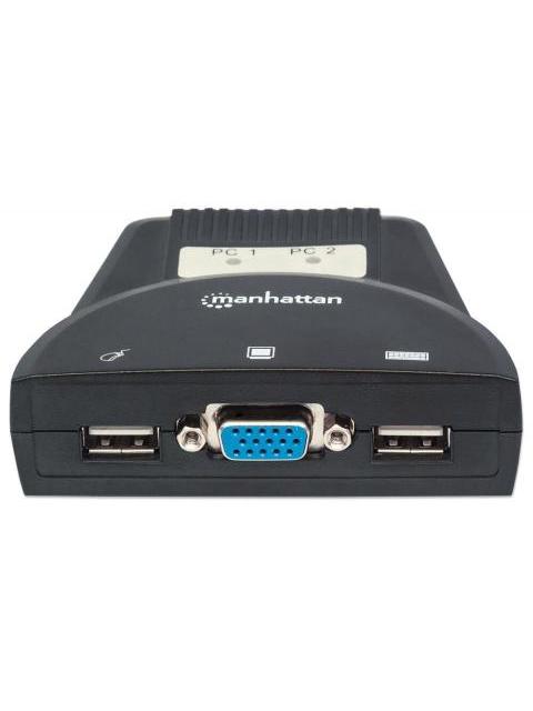 MANHATTAN SWITCH KVM 151245 2X USB 2X VGA - Imagen 3