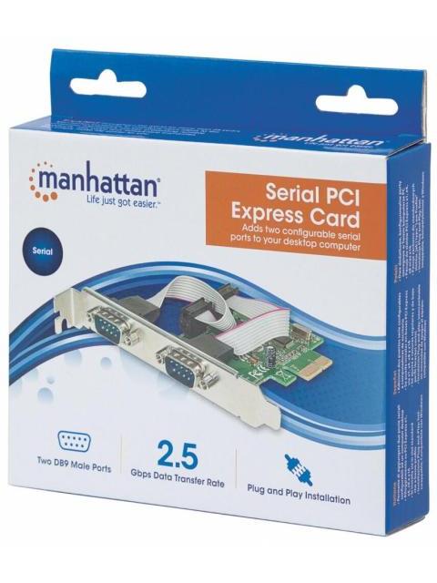 MANHATTAN TARJETA PCI EXPRESS DE SERIE 2 PUERTOS - Imagen 4