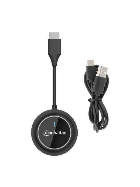MANHATTAN TRANSMISOR INALAMBRICO ENTRADA SALIDA 1 X HDMI HASTA 30 METROS - Imagen 6