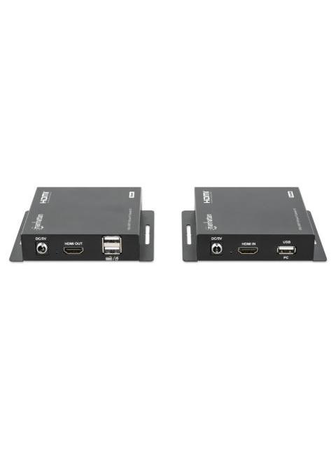 MANHATTAN TRANSMISOR Y RECEPTOR ALAMBRICO POR CABLE CAT6 ENTRADA 1 X RJ-45 1 X HDMI SALIDA 1 X RJ-45 1 X HDMI HASTA 120 METROS - Imagen 3
