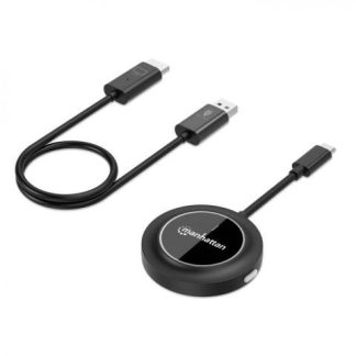 MANHATTAN TRANSMISOR Y RECEPTOR INALAMBRICO ENTRADA SALIDA 1 X HDMI HASTA 30 METROS