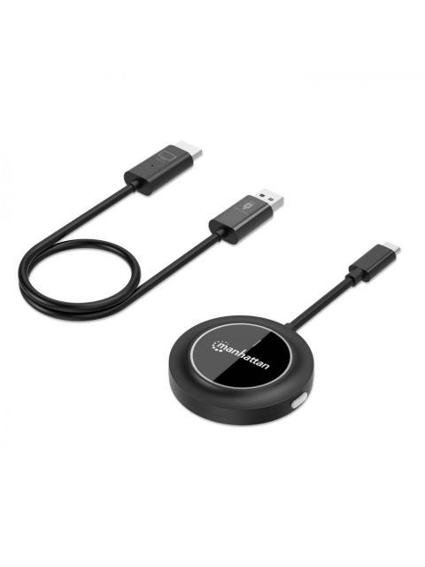 MANHATTAN TRANSMISOR Y RECEPTOR INALAMBRICO ENTRADA SALIDA 1 X HDMI HASTA 30 METROS