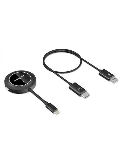 MANHATTAN TRANSMISOR Y RECEPTOR INALAMBRICO ENTRADA SALIDA 1 X HDMI HASTA 30 METROS - Imagen 3