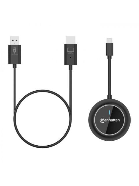 MANHATTAN TRANSMISOR Y RECEPTOR INALAMBRICO ENTRADA SALIDA 1 X HDMI HASTA 30 METROS - Imagen 5
