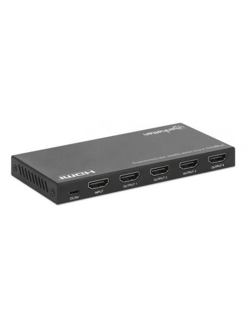 MANHATTAN VIDEO SPLITTER HDMI 4 PUERTOS NEGRO - Imagen 5