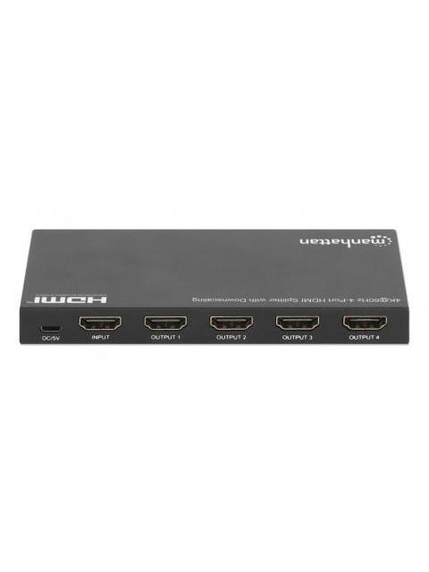 MANHATTAN VIDEO SPLITTER HDMI 4 PUERTOS NEGRO - Imagen 6