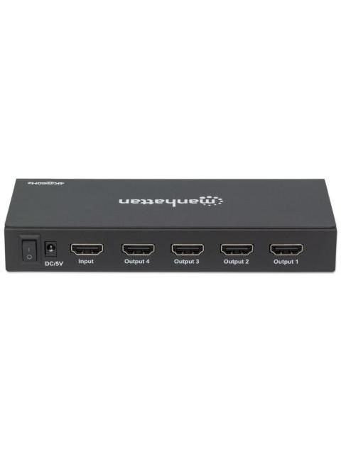 MANHATTAN VIDEO SPLITTER HDMI 4X HDMI NEGRO - Imagen 4