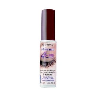 MASCARA 4 EN UNO ALARGADOR DE PESTAÑAS CAFE C 14GR PROSA