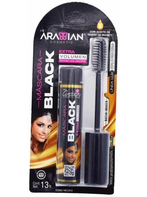 MASCARA PARA PESTAÑAS BLACK 13 G ARABIAN