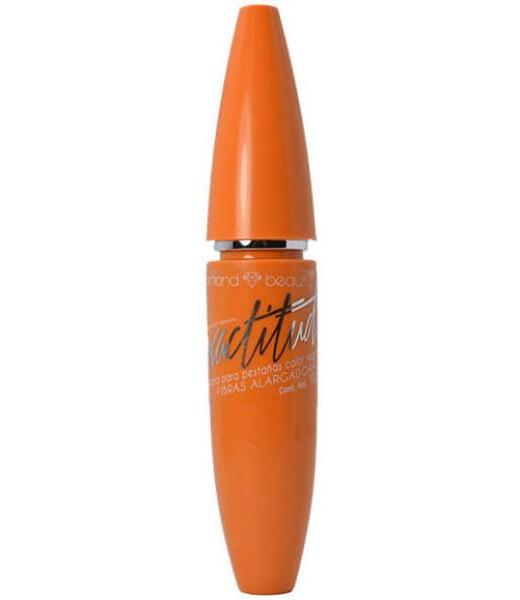 MASCARA PARA PESTAÑAS CON FIBRAS ALARGADORAS CEPILLO DE SILICON 13